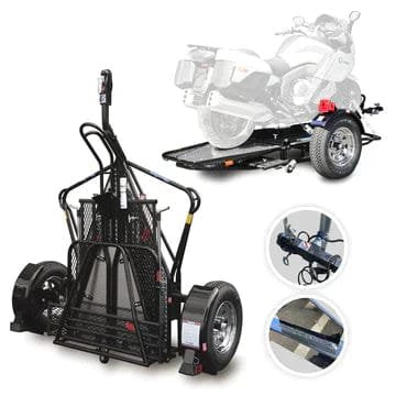 Single Stand-Up™ Motorcycle Trailer