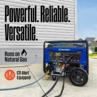Westinghouse WGen11500TFc 11500-Watt Tri-Fuel Portable Generators.