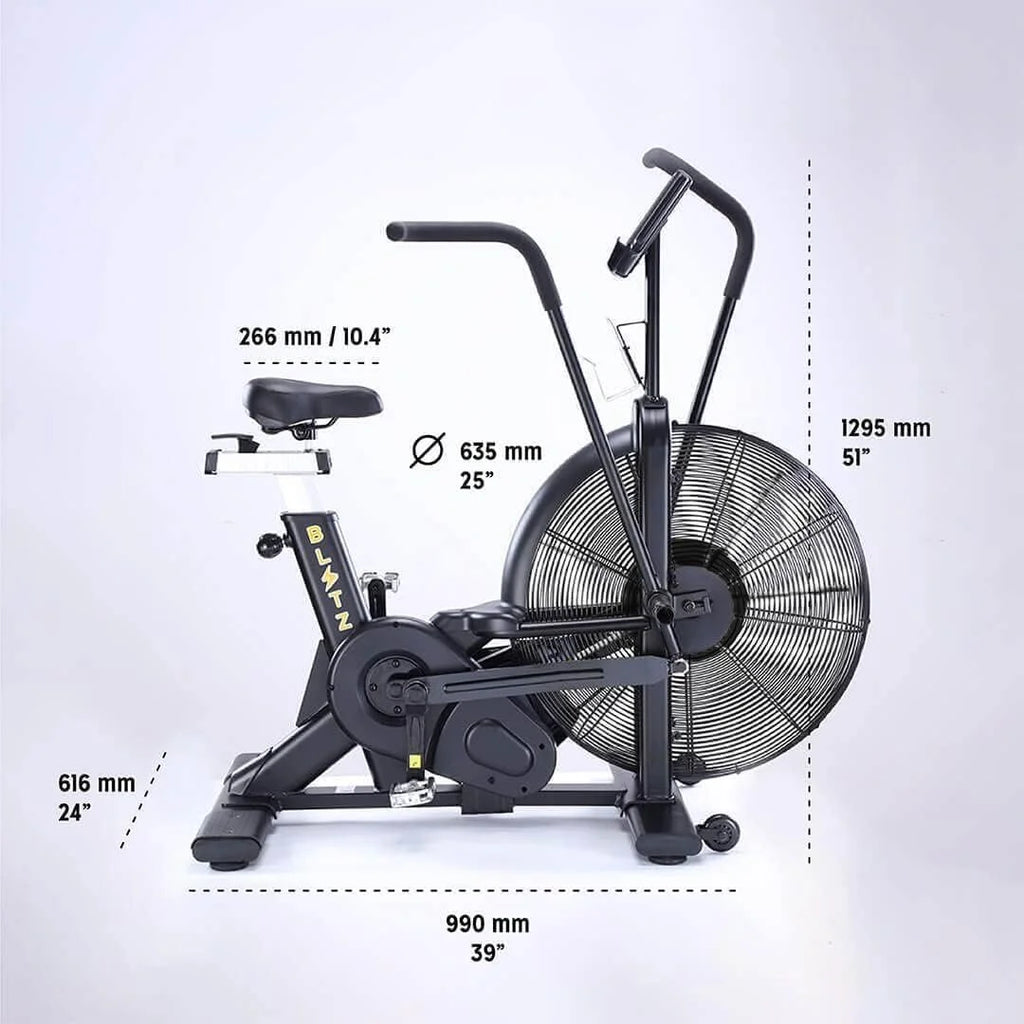 Bells of Steel USA Blitz Air Bikes.