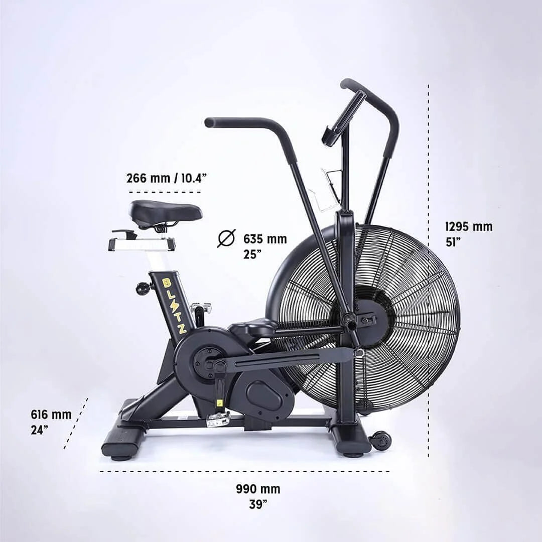 Bells of Steel USA Blitz Air Bikes.