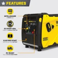 Champion 4,500-Watt Portable Dual Fuel Inverters Generators 200991