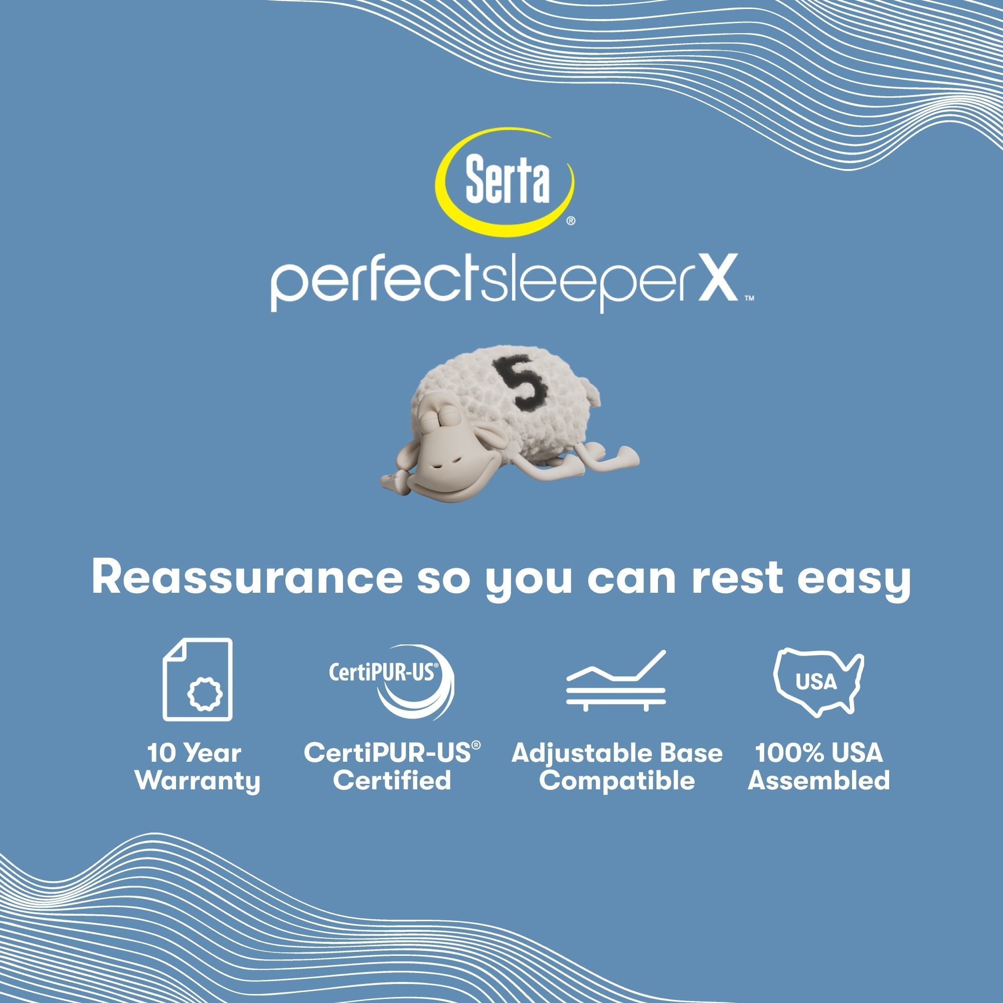 Serta Perfect Sleeper X™ Hybrid Prescott Firm Mattress