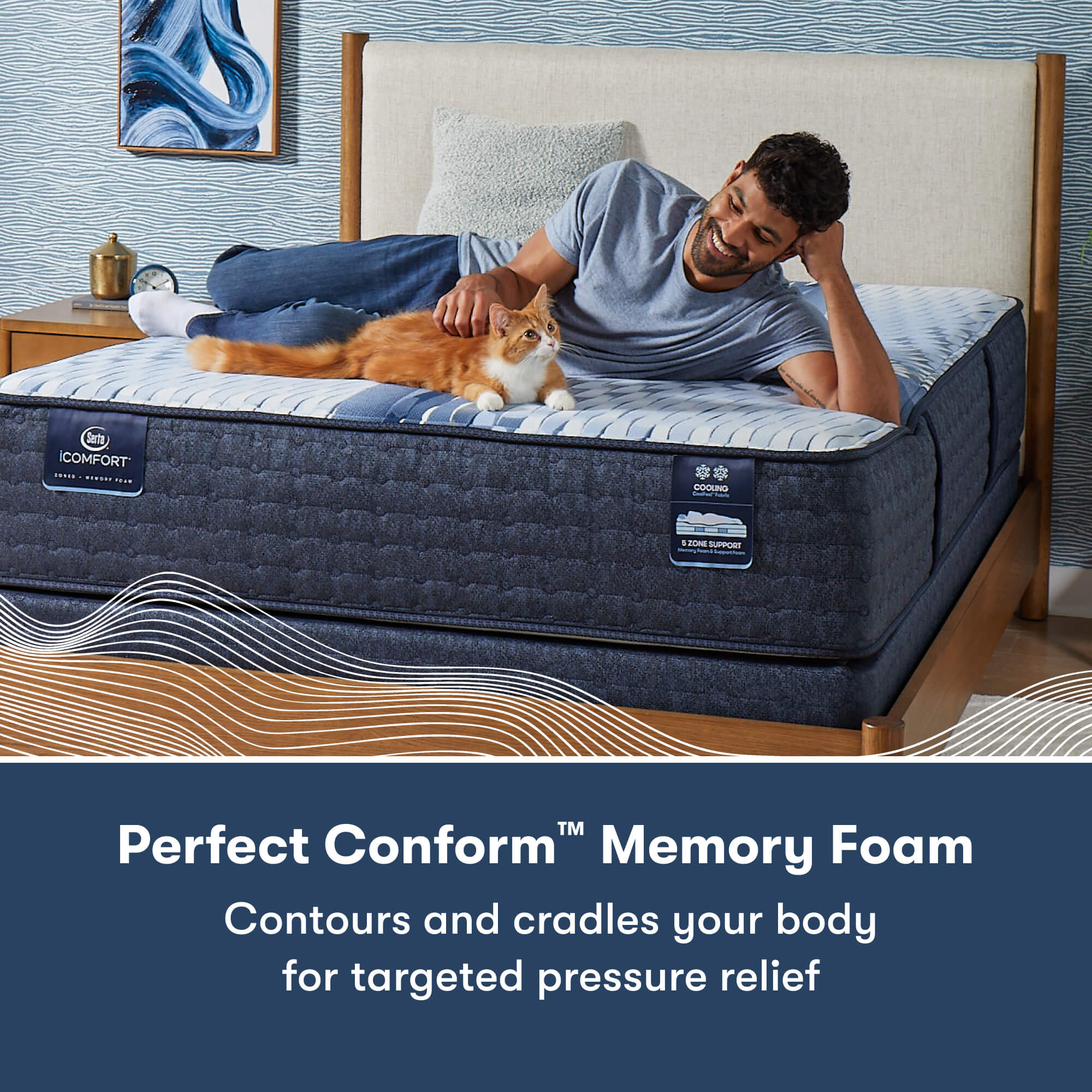 Serta iComfort Memory Foam Iona Plush Mattress