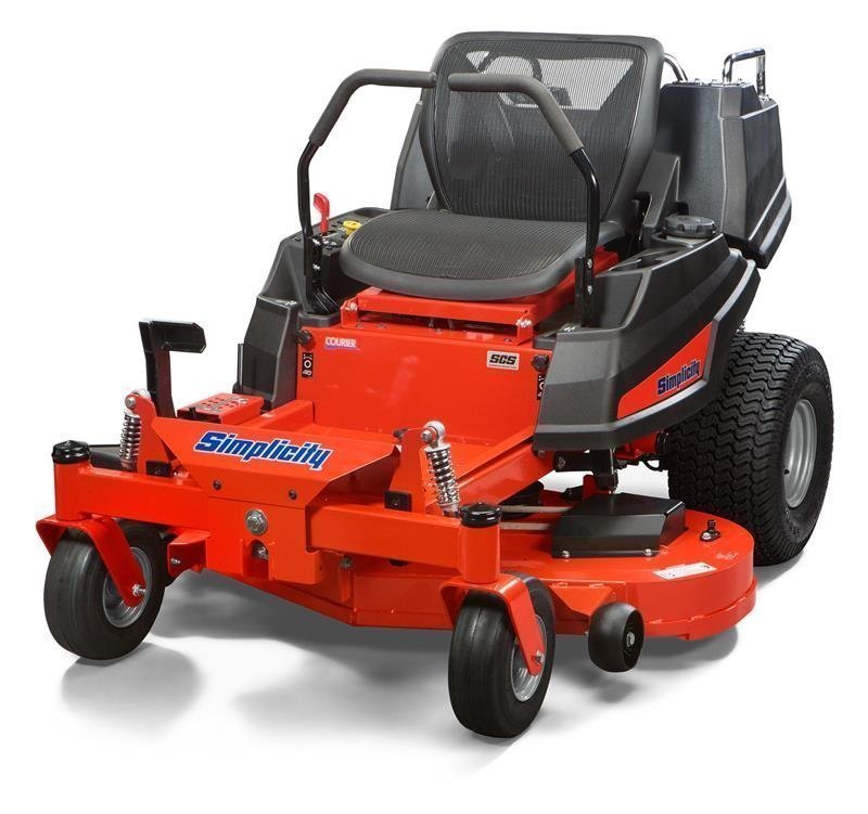 Simplicity Courier 21.5HP 726cc Kawasaki 48″ FAB Z-Turn Suspension Mower w/ CARGO BED 2691660