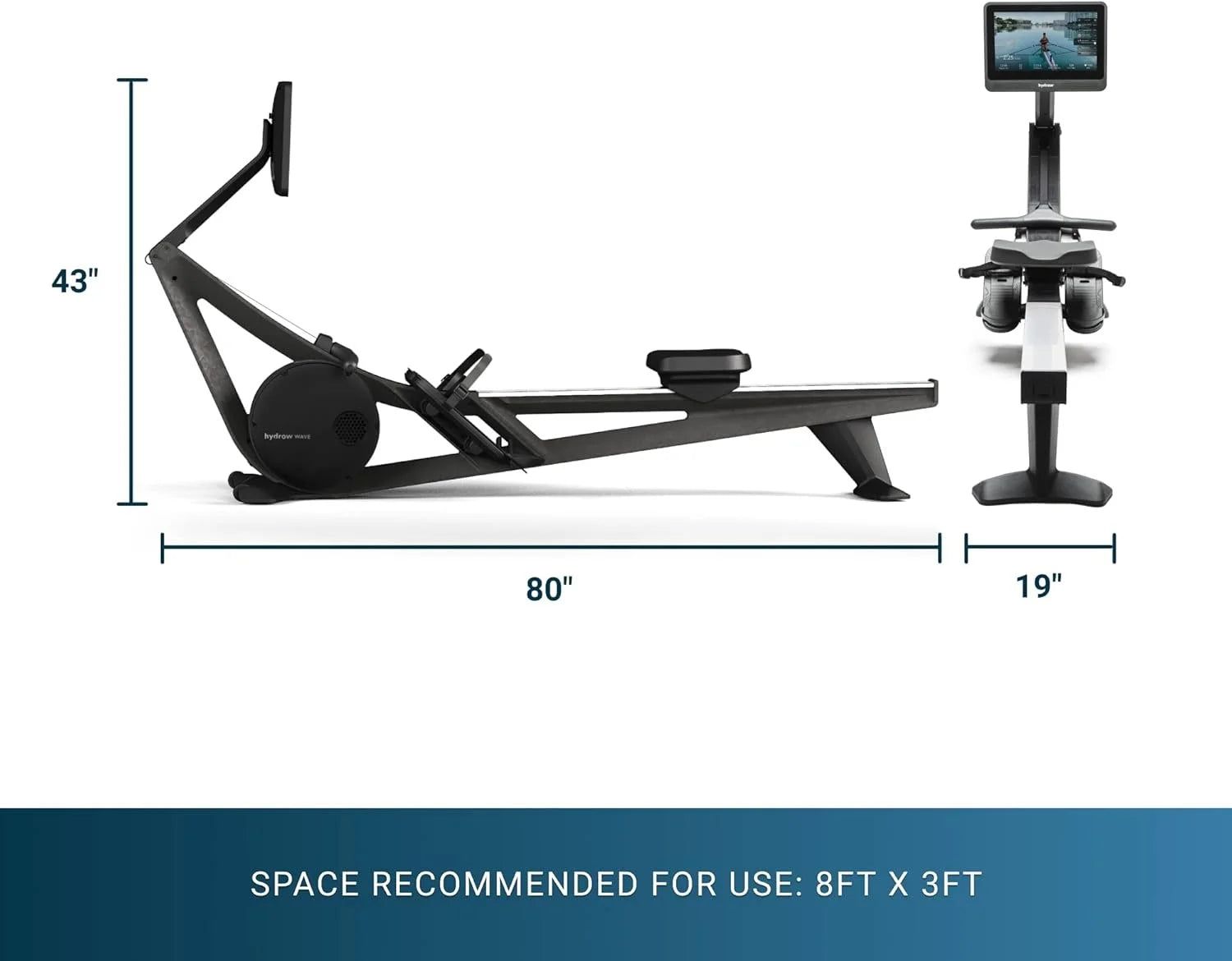 Hydrow Wave Rowing Machines.