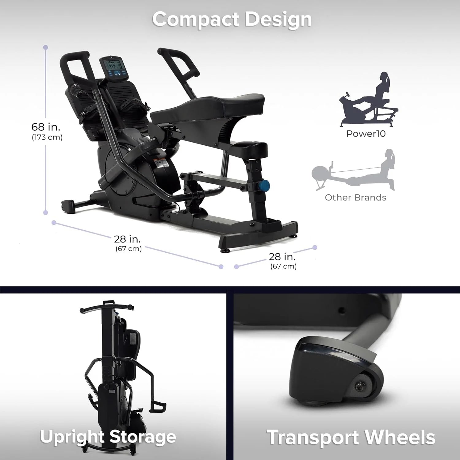 Teeter Power10 Elliptical Rowers.