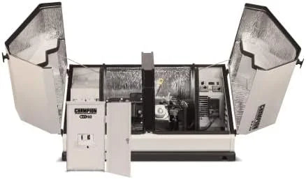 Champion Power Equipment 100177 8.5-kW Home Standby Generators with 50-Amp Outdoor-Rated Automatic Transfer Switchs