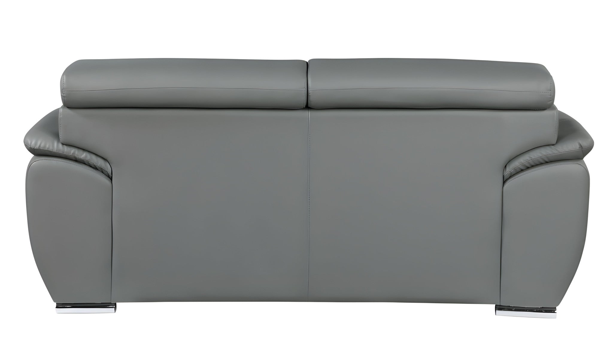 Carter Leather Sofa – Gray