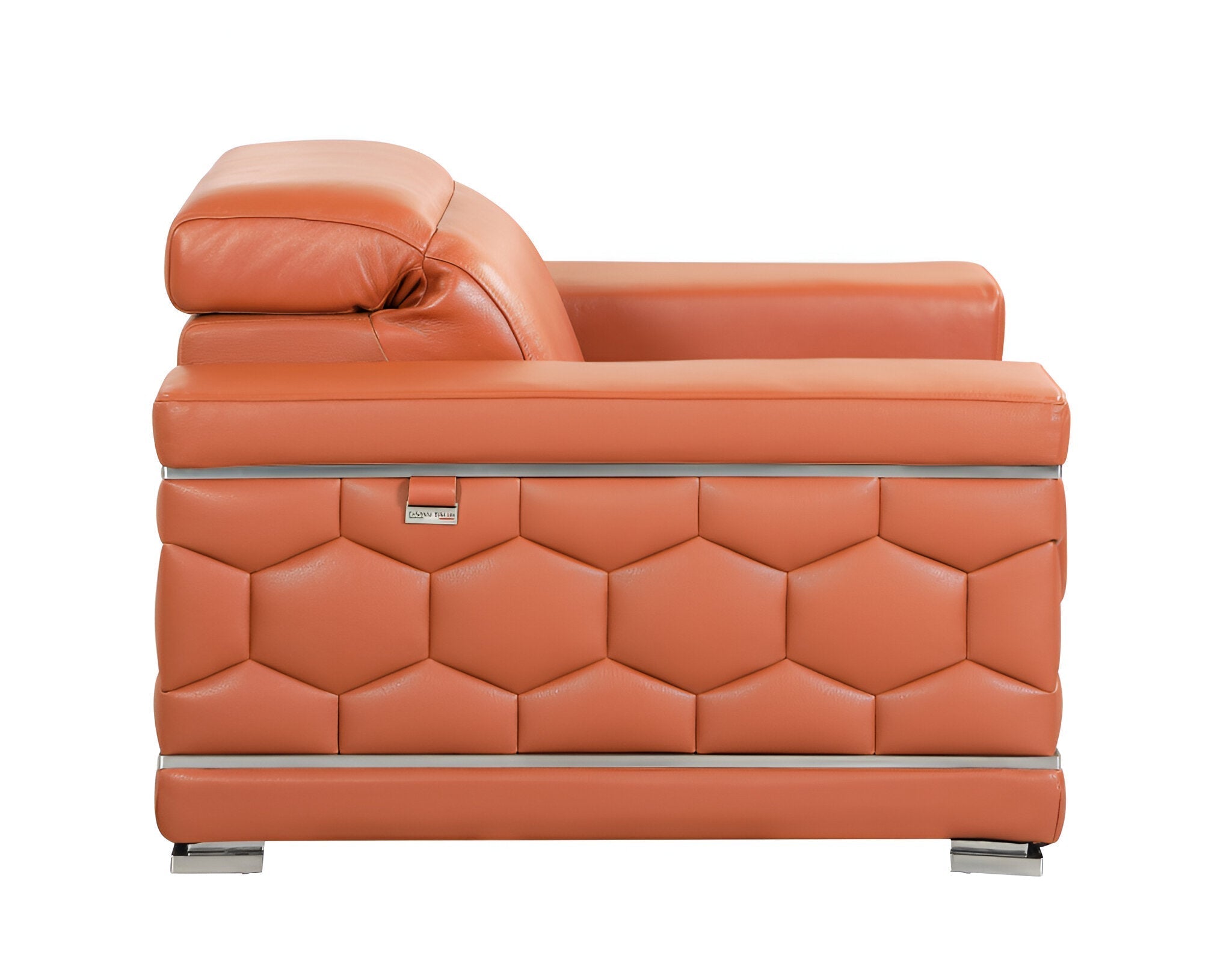 Monaco Leather Sofa – Camel