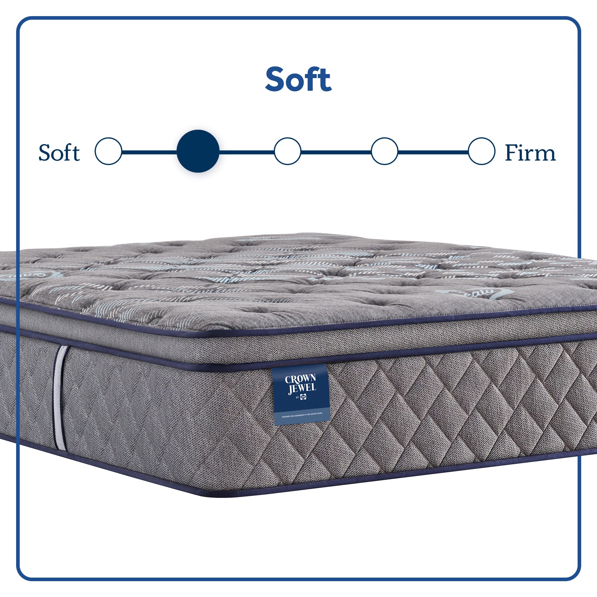 Sixth & Park Soft Euro Pillow Top 14" Mattress