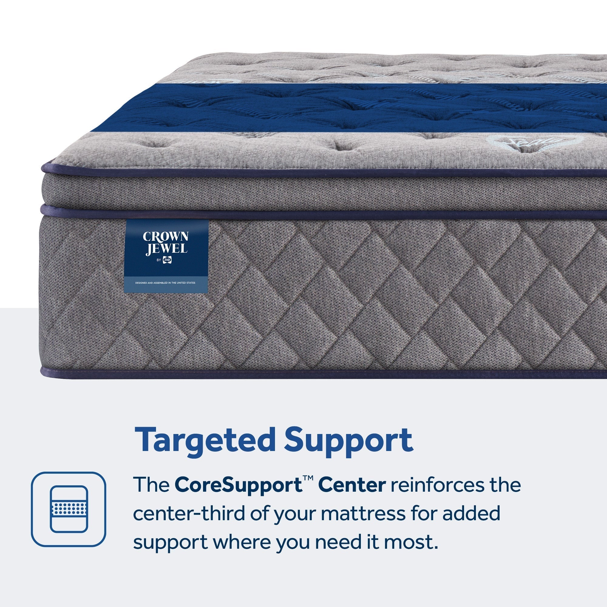 Sixth & Park Soft Euro Pillow Top 14" Mattress