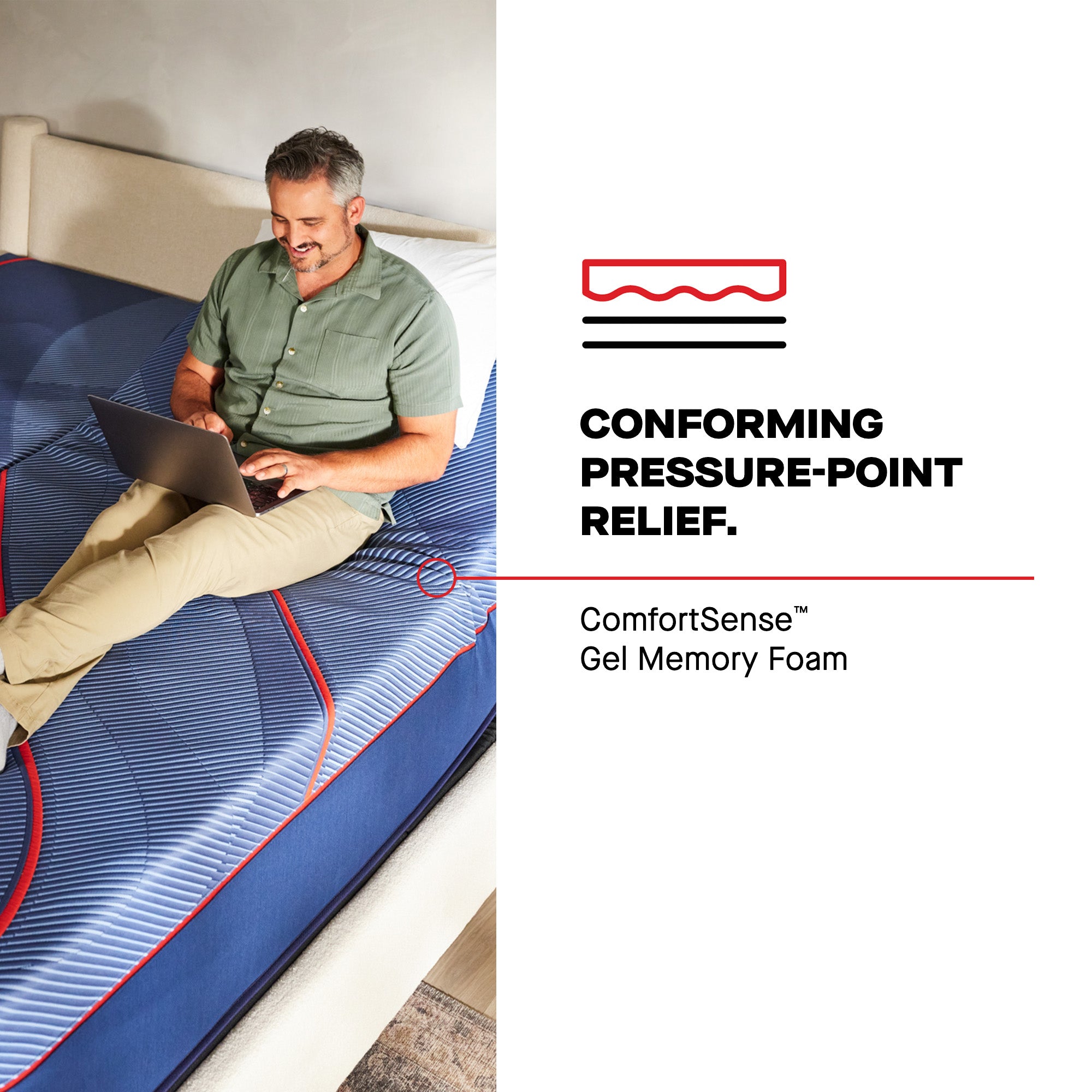 Sealy Posturepedic Elite Hybrid Brenham II 14" Firm Mattress