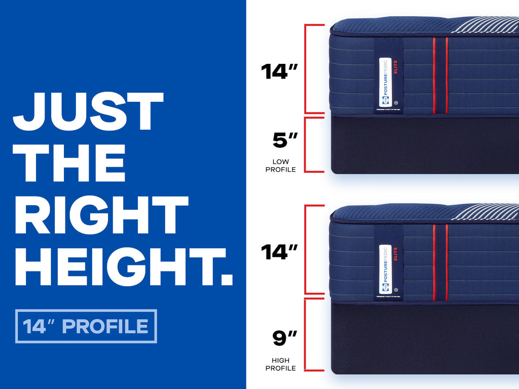 Sealy Posturepedic Elite Spring Albany II 14" Firm Tight Top Mattress