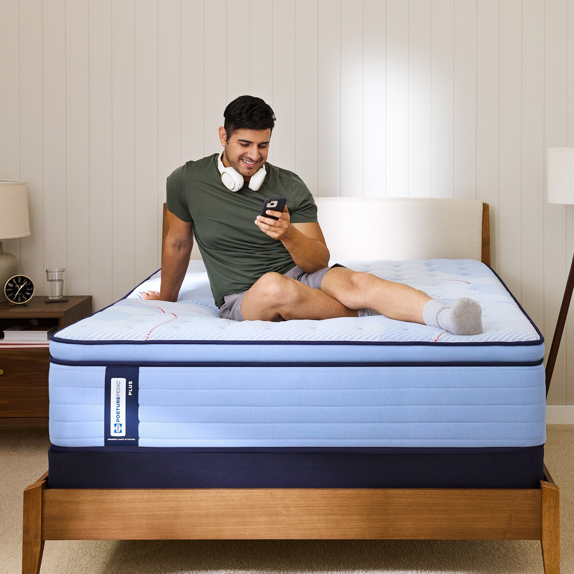 Sealy Posturepedic Plus Spring Paterson II 15" Soft Euro Pillowtop Mattress