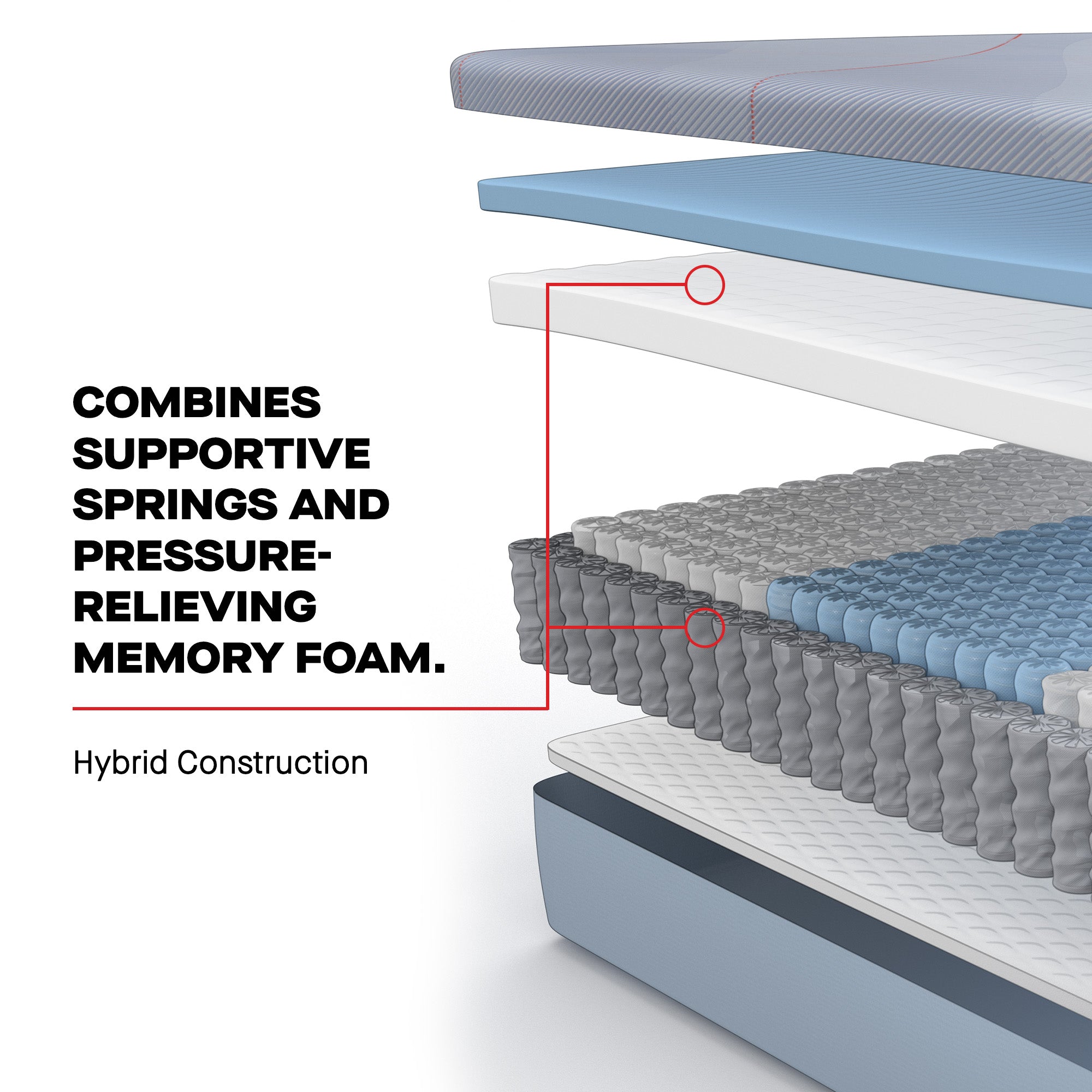 Sealy Posturepedic Medina II 12" Firm Hybrid Mattress