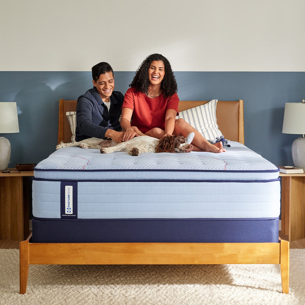Sealy Posturepedic Spring Medina II 14" Medium Euro Pillowtop Mattress