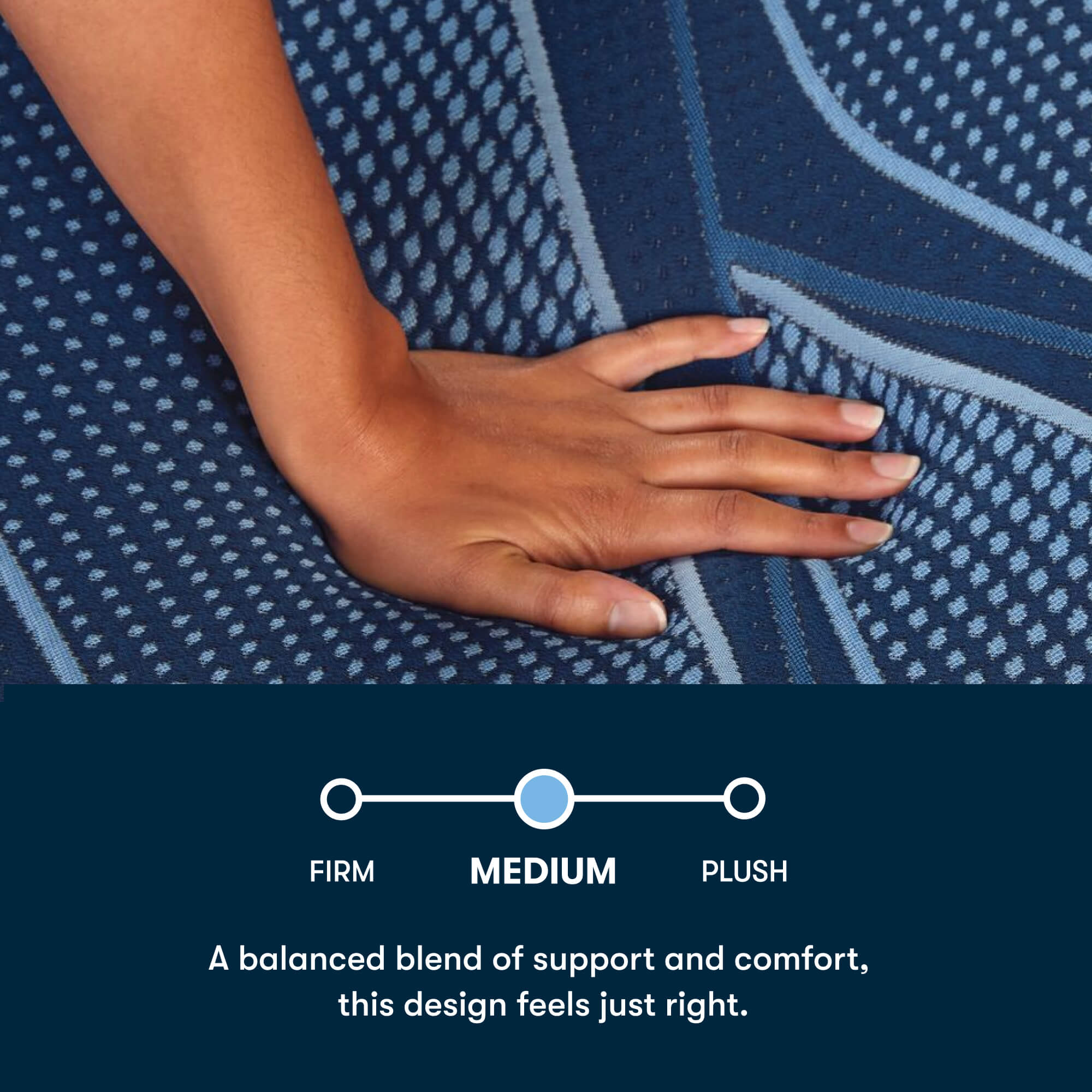 Serta iSeries NXG 2500 Medium Hybrid Mattress (5-Zone Support)