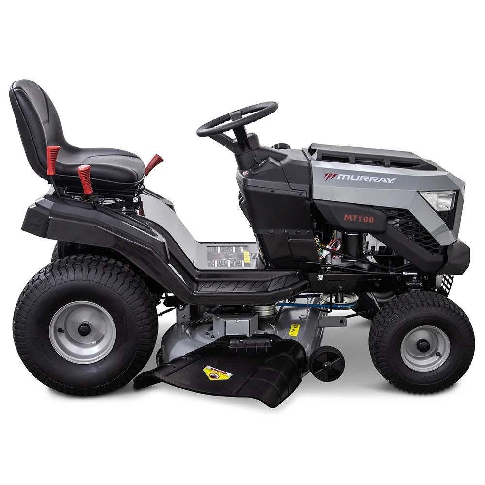 Murray MT100 42 in. 13.5 HP 500cc E1350 Series Briggs and Stratton Engine 6-Speed Manual Gas Riding Lawn Tractor Mowers.
