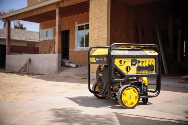 Champion Power Equipment 12,000-Watt Electric Start Dual Fuel Homes Backup Portable Generator with CO Shields