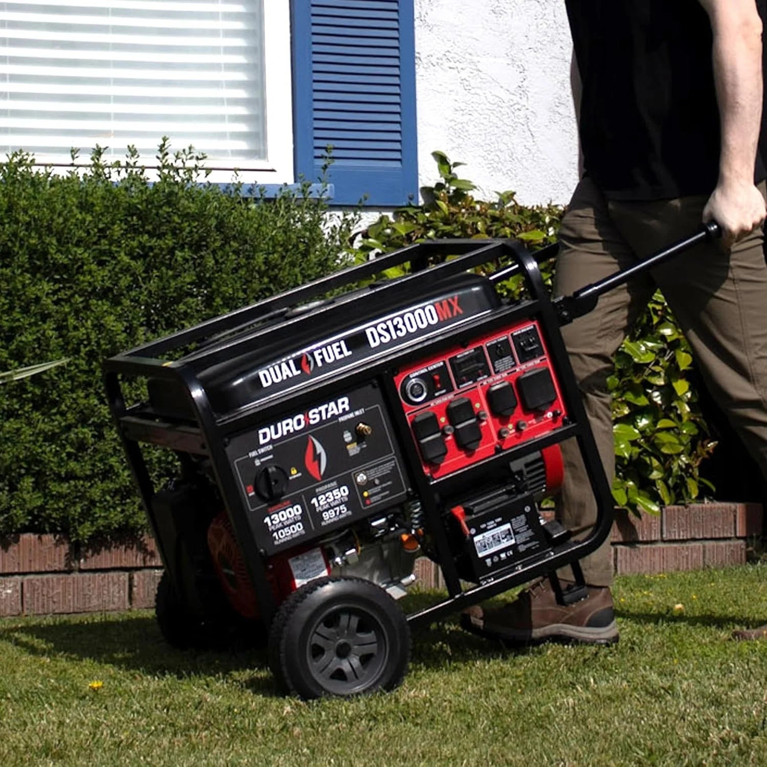 DuroMax DS13000MX Dual Fuel Portable Generators.
