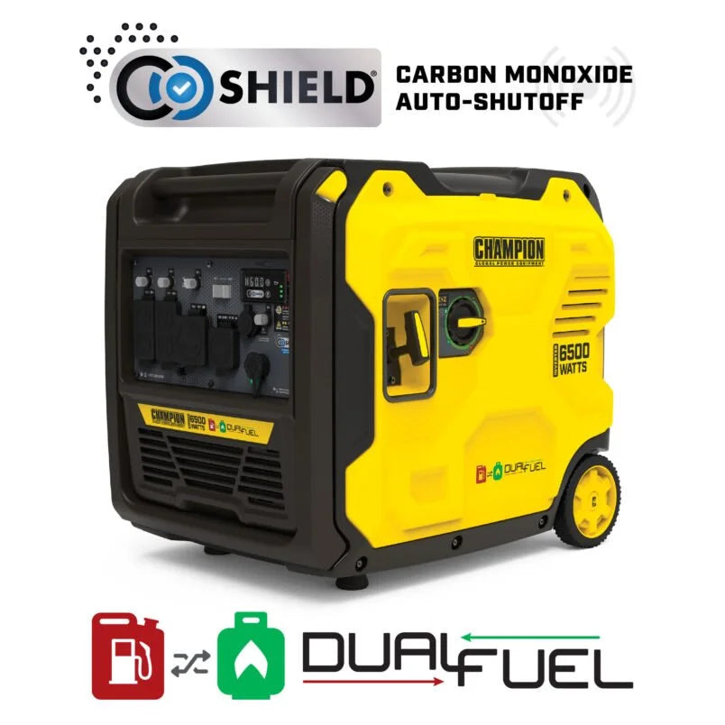 Champion Power Equipment 6500W Dual Fuel Ports Inverters Generator 201532