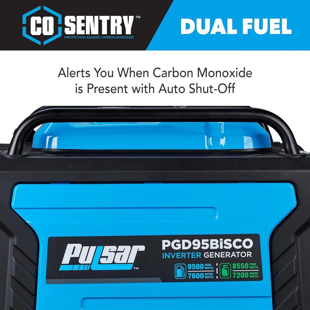 Pulsar PGD95BISCO Inverter Generators.