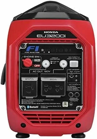 Honda 665730 EU3200IAN 3200 Watt Bluetooth Portable Inverters Generator with CO-MINDER-49-States