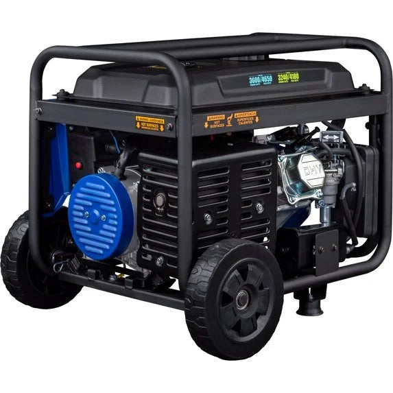Westinghouse 4650 Peak Watt Dual Fuel Portable Generator, Remote Electric Start, RV Ready Outlets.