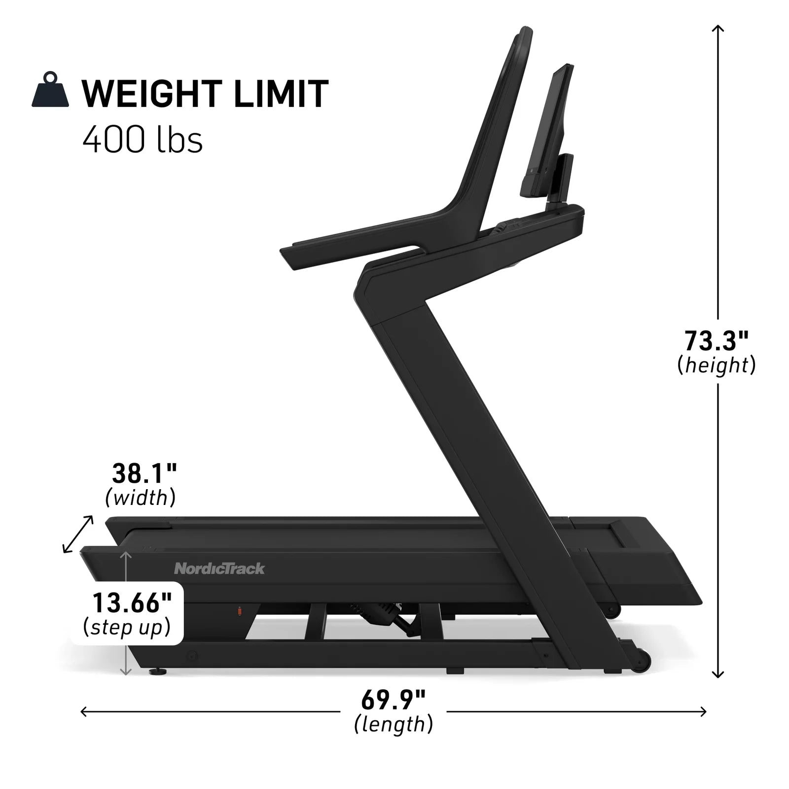 NordicTrack X24 Incline Trainers Treadmills