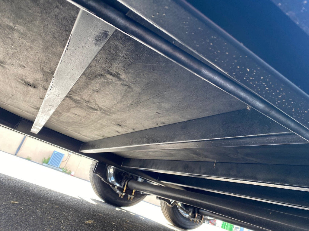 Spartan 12 Enclosed Cargo Trailer Tandem Axle – White Heavy-Duty Cargo Hauler SP7X12TA