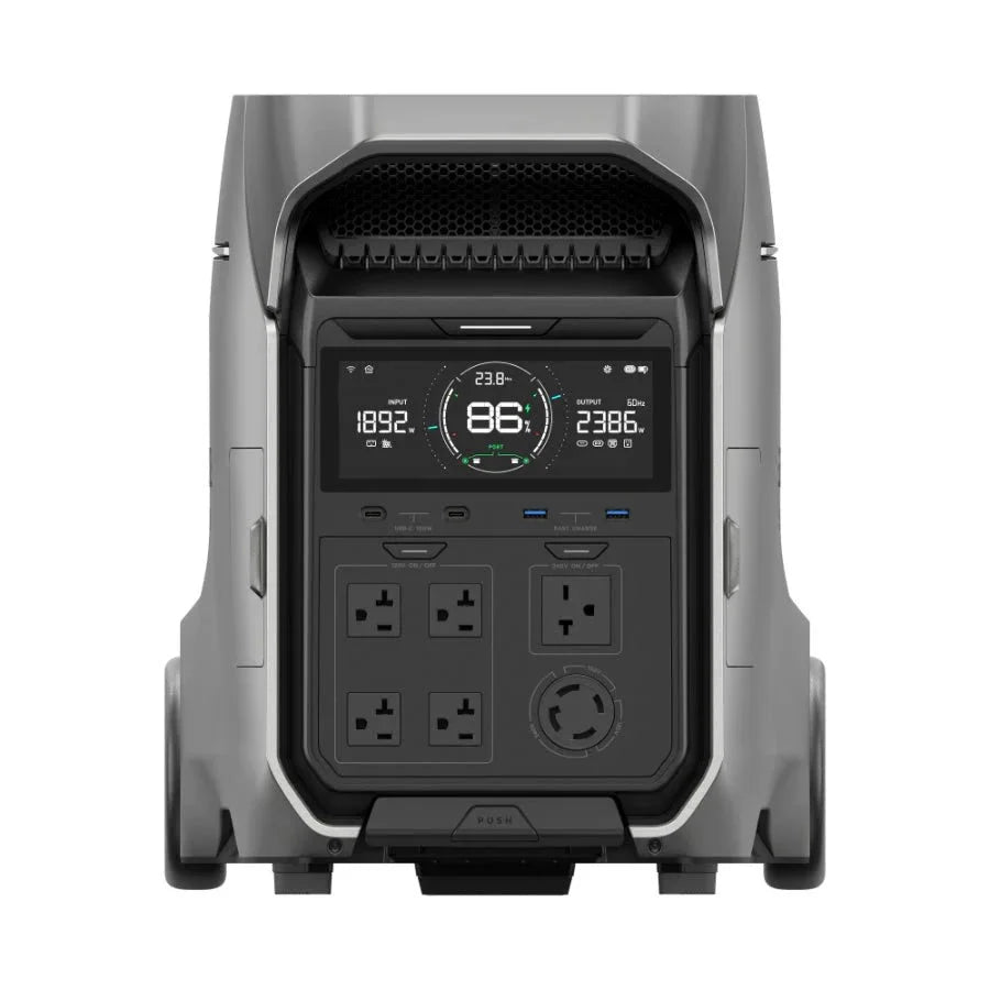 EcoFlow DELTA Pro 3 Portable Power Stations | 4096Wh | 4000W | 2600W Solar Inputs