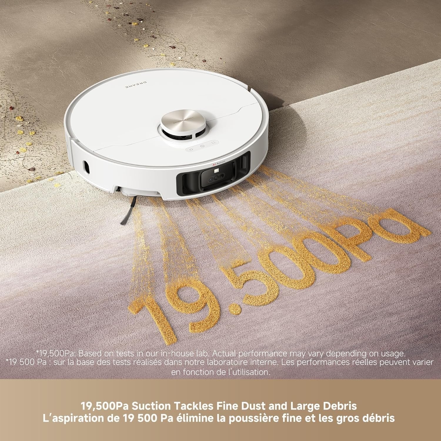 DREAME L50 Ultra Robot Vacuum Mop 19,500Pa Auto-Empty