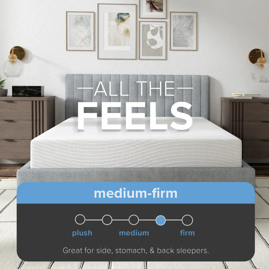 Bedplanet 10” EcoCore Origin Soy-Based Mattress – Eco-Friendly & Medium Firm
