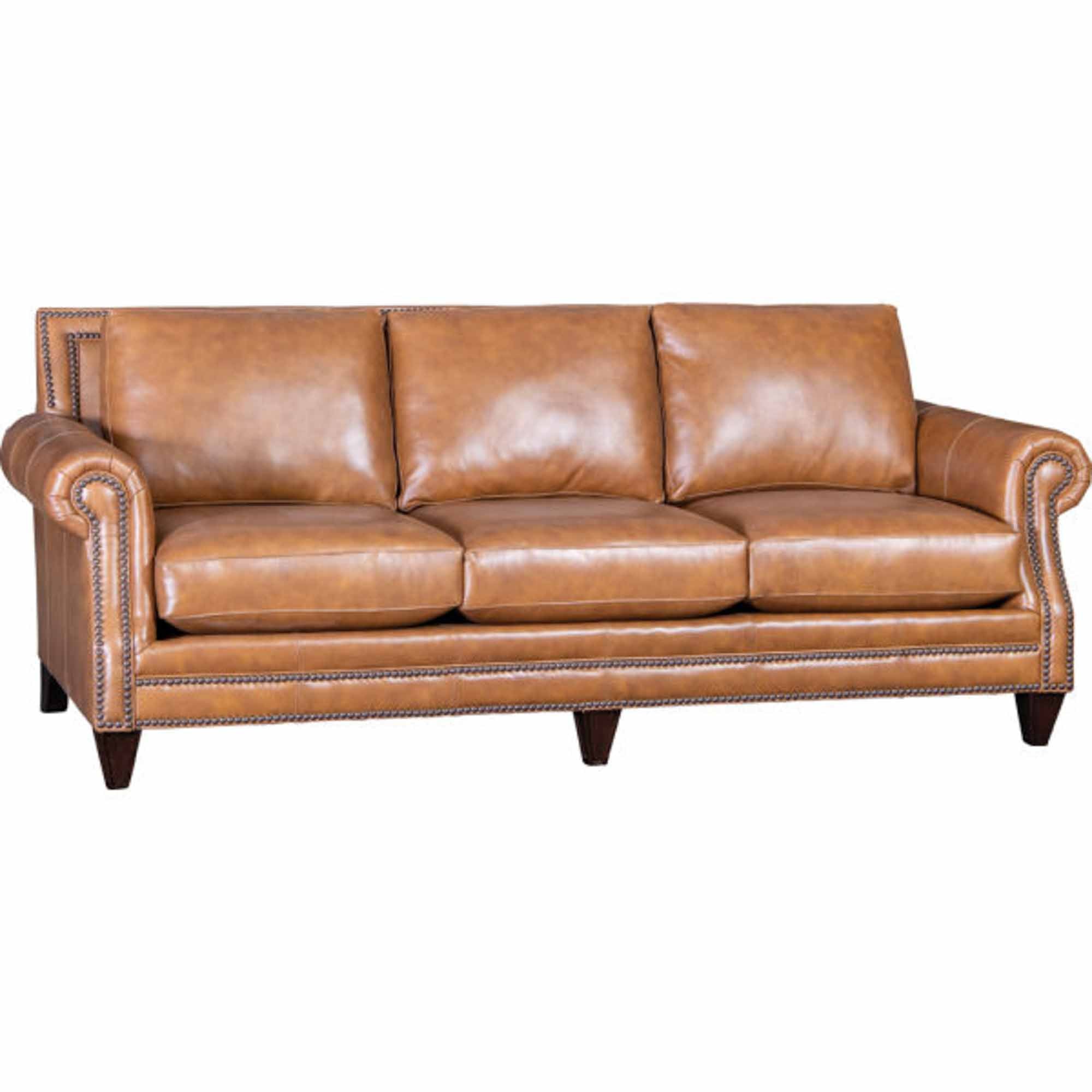 Chex Leather Sofa