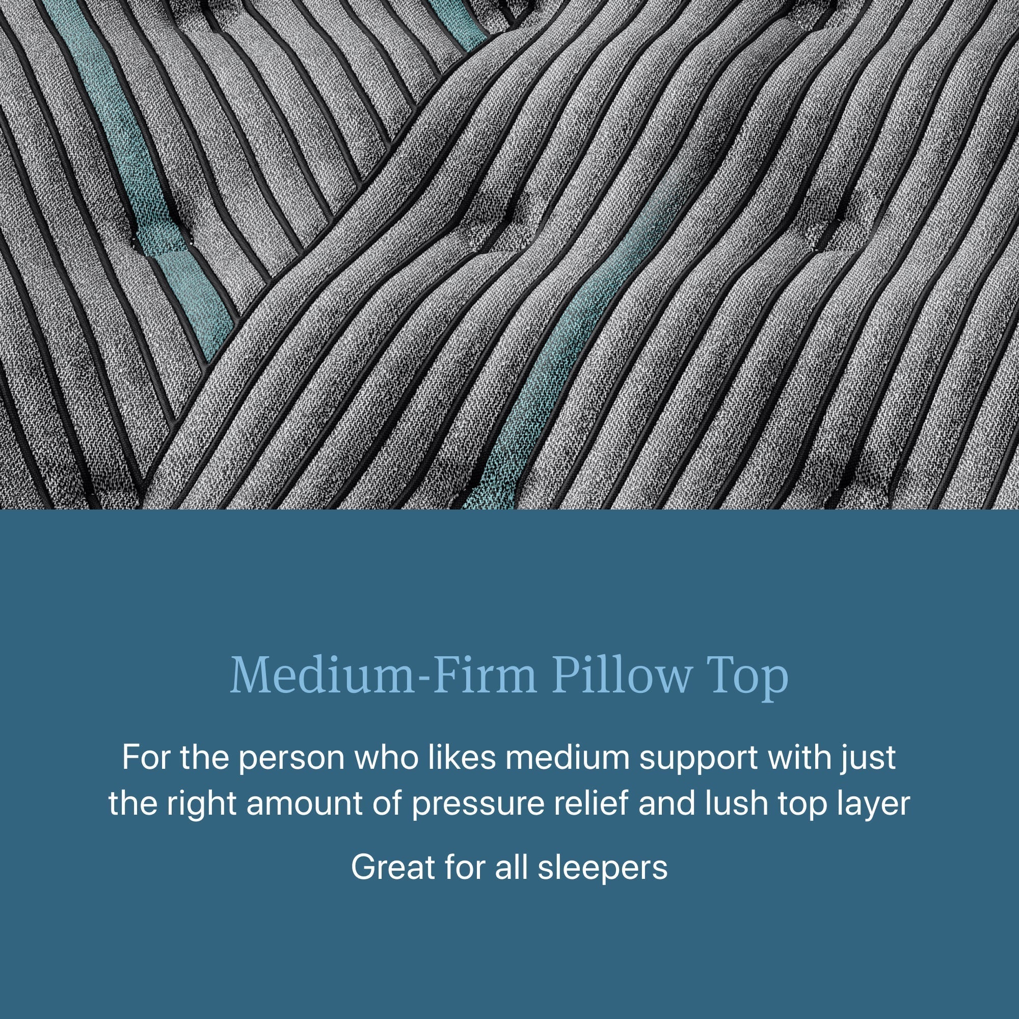Beautyrest Core Level Two Medium-Firm Pillow Top Mattress