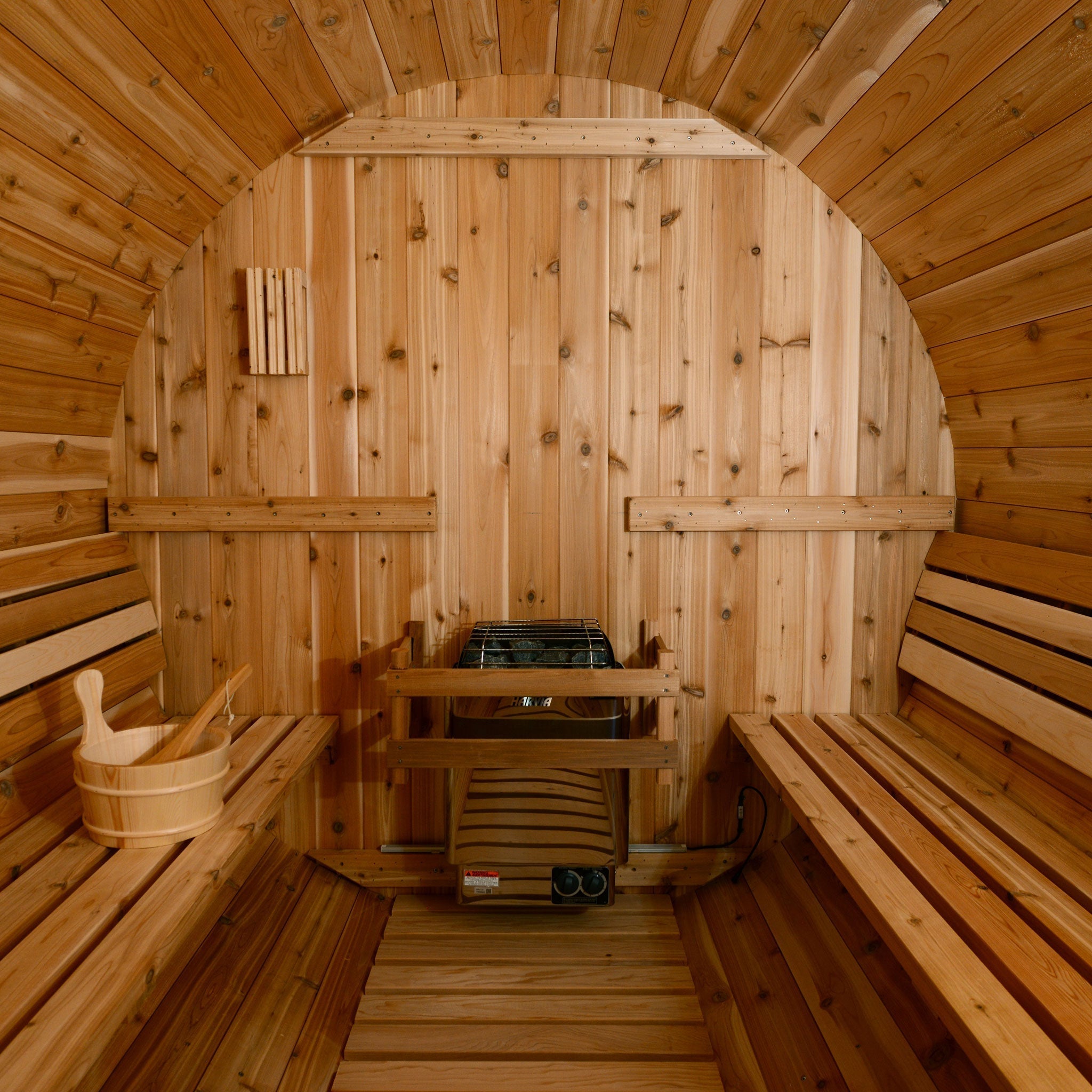Salem 2 Person Barrel Sauna Kit