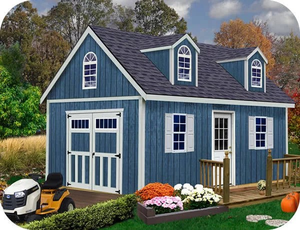 Best Barns Hampton 12 ft × 24 ft Storage Shed
