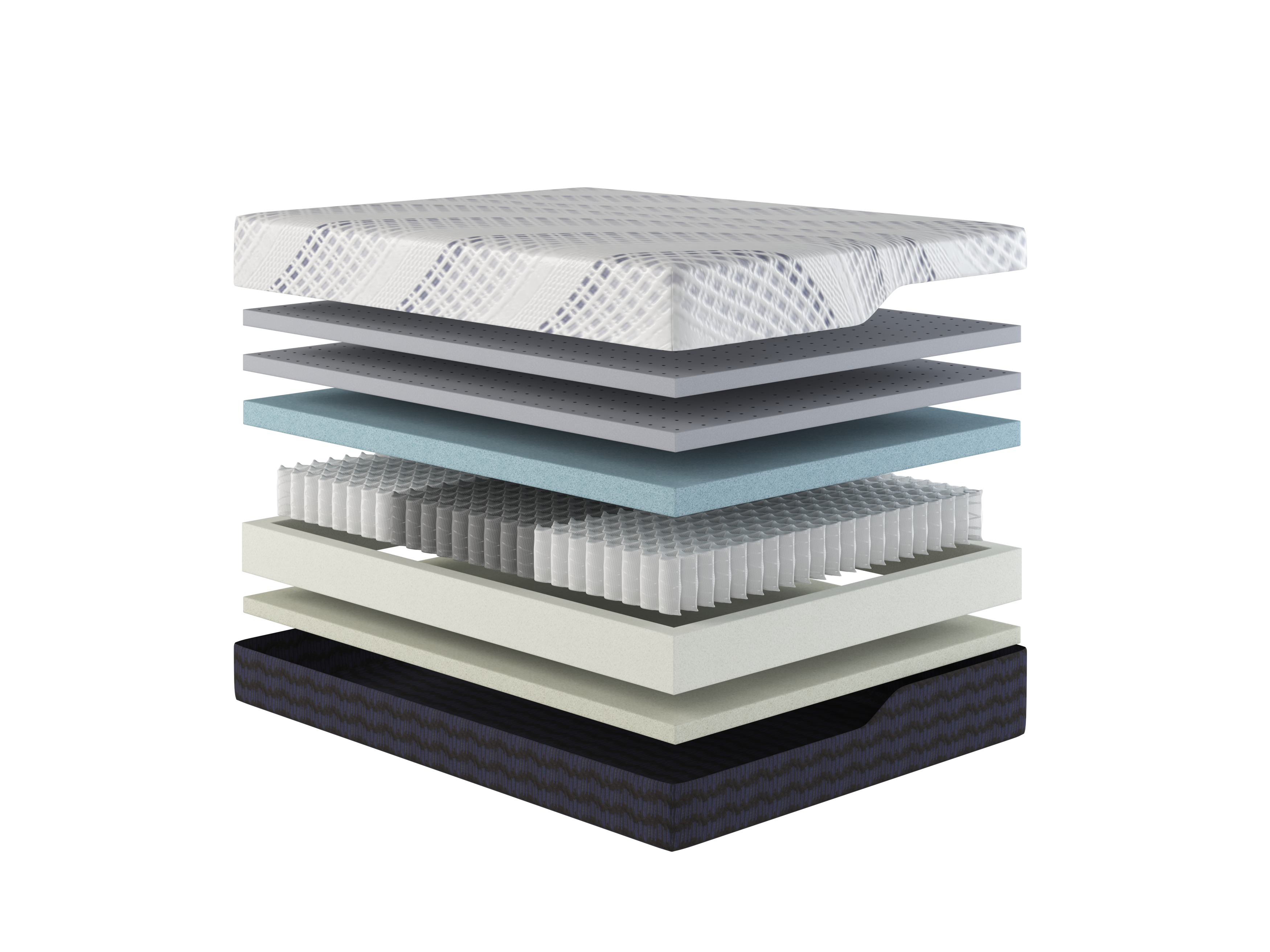 Customatic® DreamSense Haven™ Hybrid Mattress - Wellness-Driven & Cooling