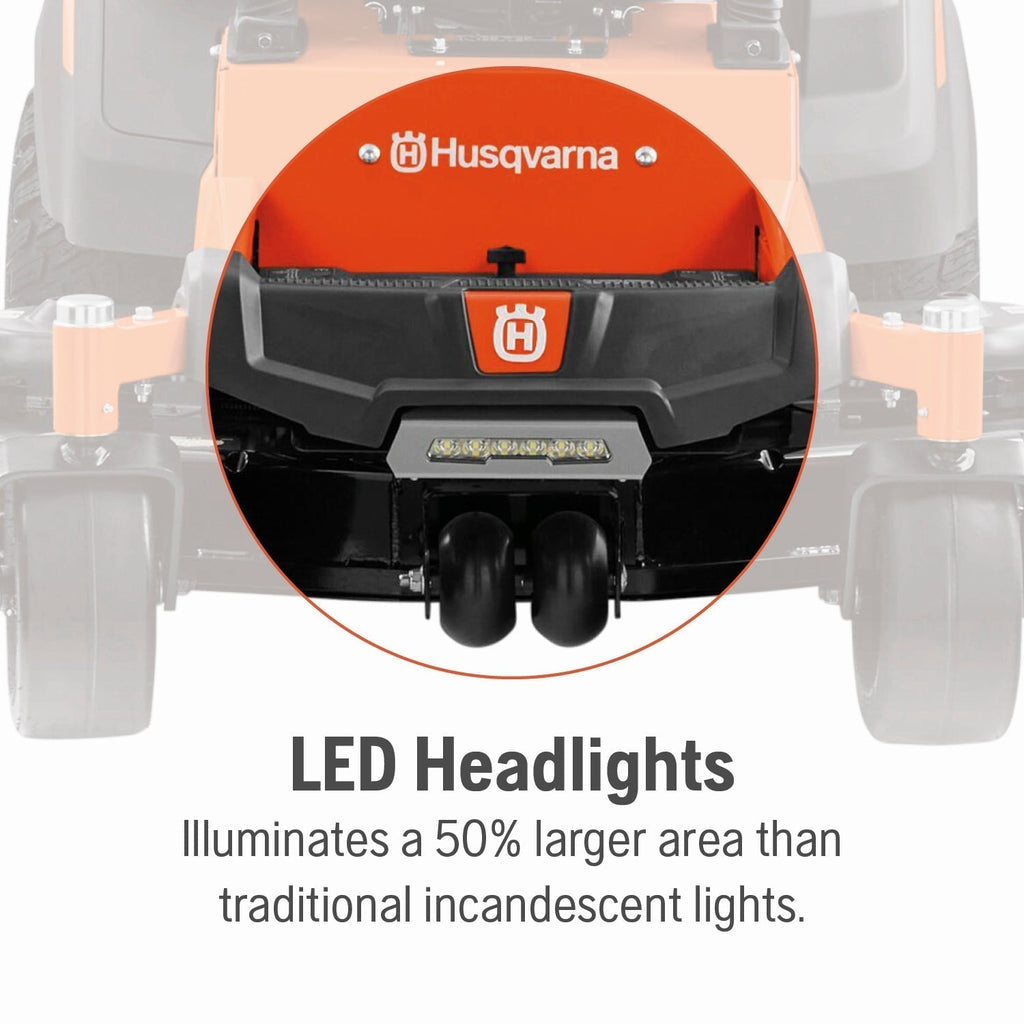 Husqvarna Z254F 24HP 726cc Kawasaki Engine 54" FAB Z-Turn Mower Premium Special Edition
