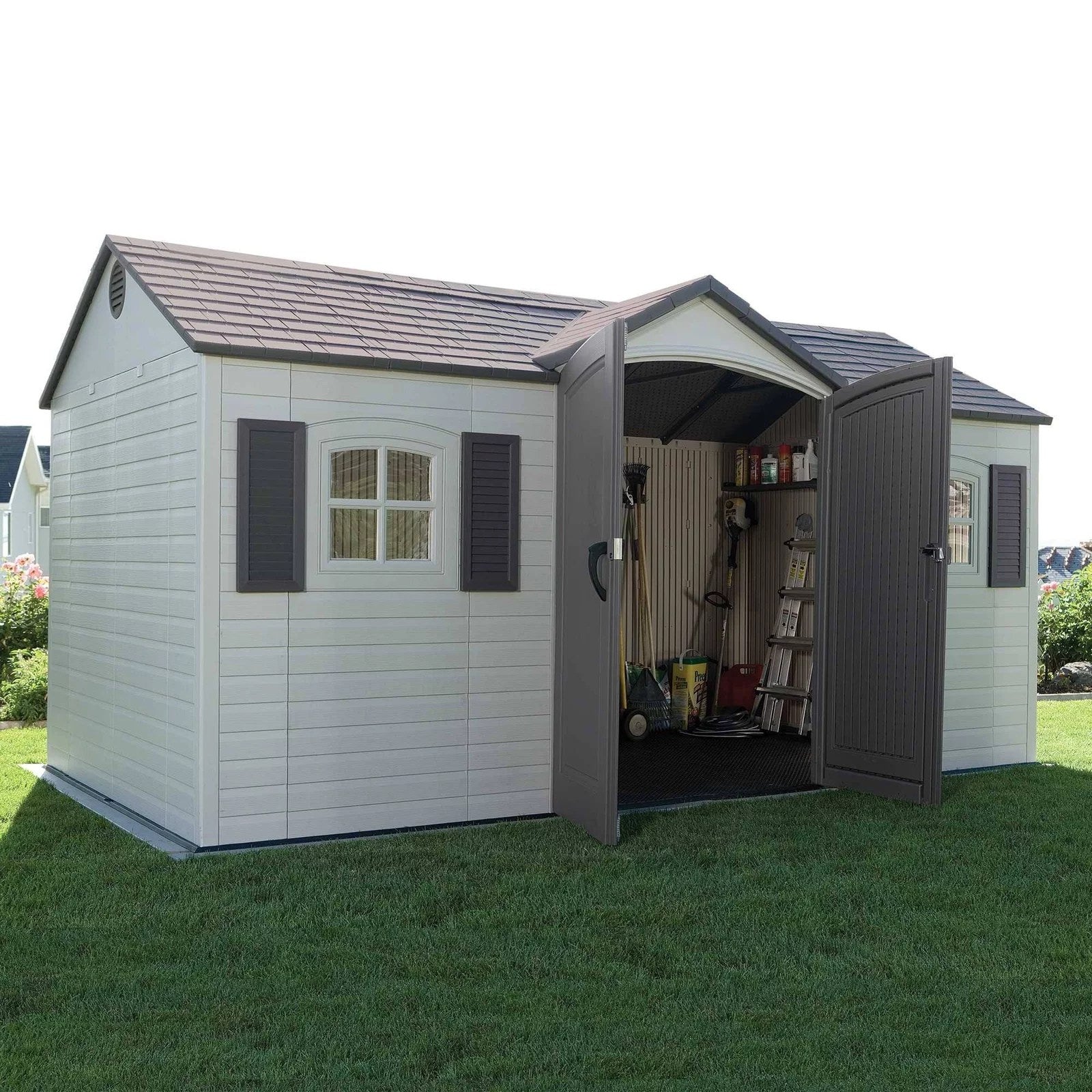 Lifetime 15 ft x 8 ft Garden Shed