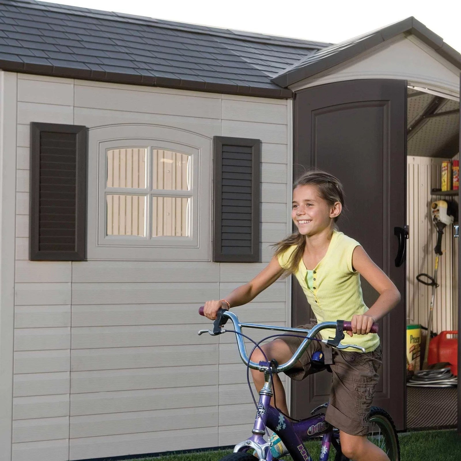 Lifetime 15 ft x 8 ft Garden Shed