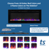 The Sideline 84 Inch Recessed Smart Electric Fireplace 80043 feature graphic 2