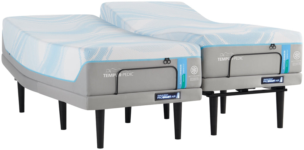 TEMPUR-ActiveBreeze® Smart Bed - Dual-Zone Climate Control Sleep System