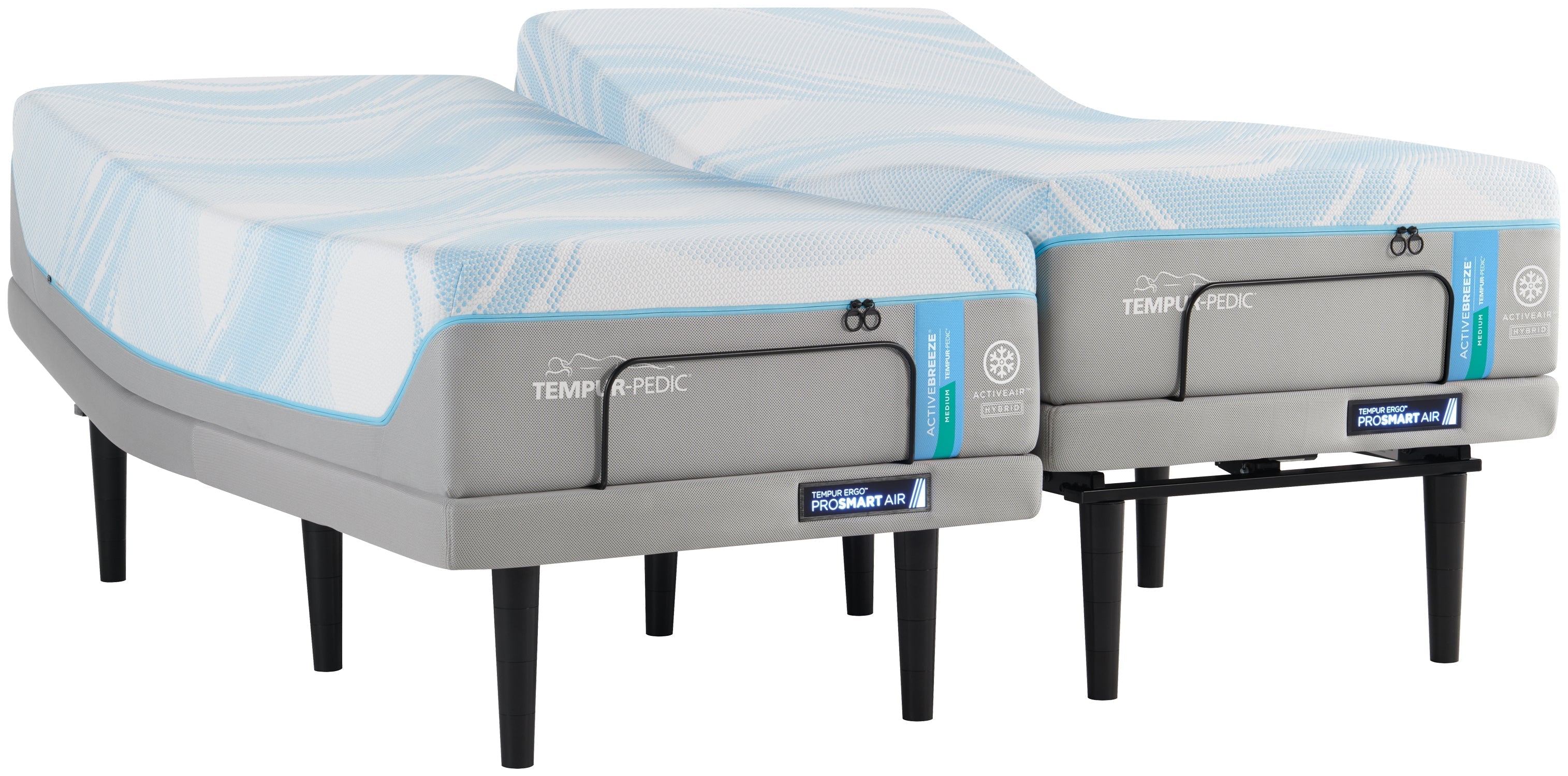 TEMPUR-ActiveBreeze® Smart Bed - Dual-Zone Climate Control Sleep System