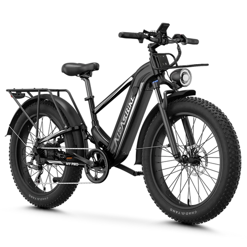Aipas M2 Xterrain Ebike Aipas-M2-black Baskets.