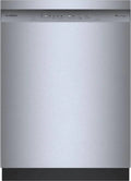 Bosch SHE41CM5N 300 Series 24″ Dishwashers 48 db – Recessed Handle, Stainless Steels