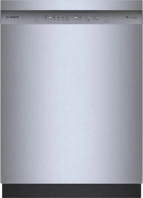 Bosch SHE41CM5N 300 Series 24″ Dishwashers 48 db – Recessed Handle, Stainless Steels