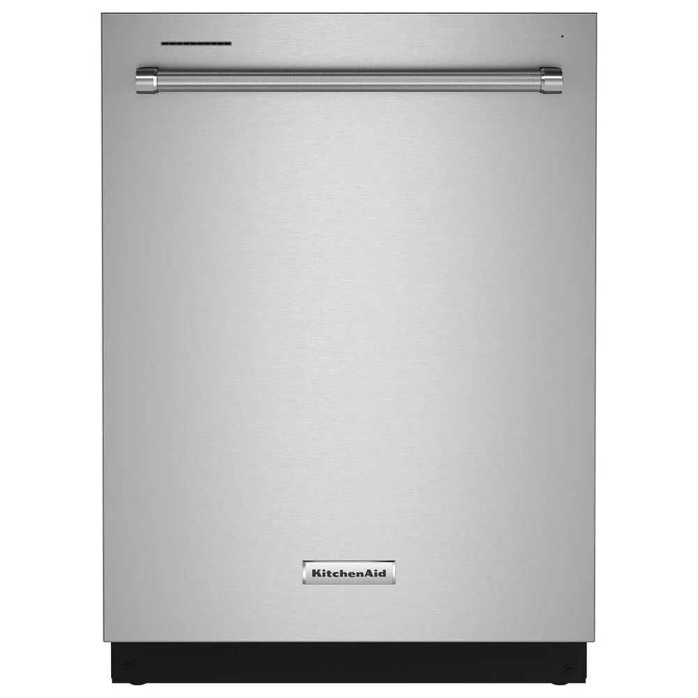 KitchenAid 24″ Fully-Integrated Built-In Dishwashers with 30 Total Wash Jets in PrintShield Stainless Steels