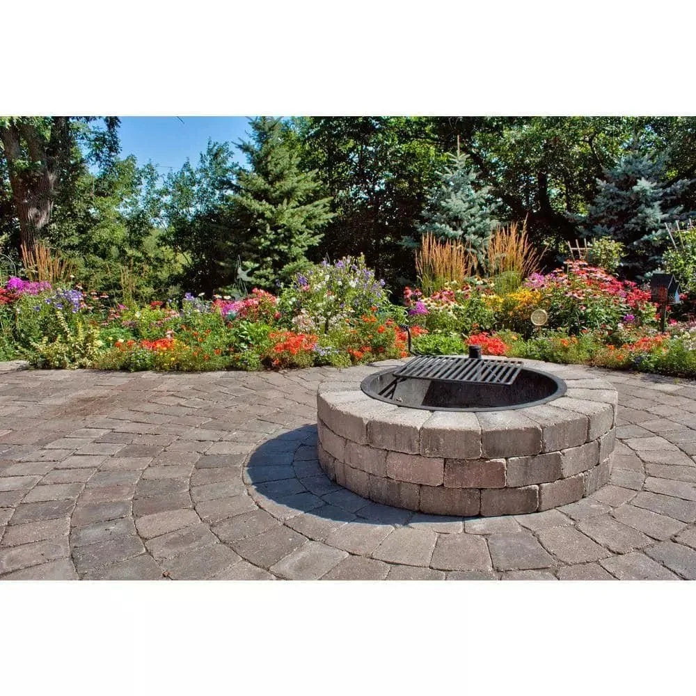Necessories Wood Burning Fire Pit Kit 48″ w/ Cooking Grate, Concretes in Santa Fes