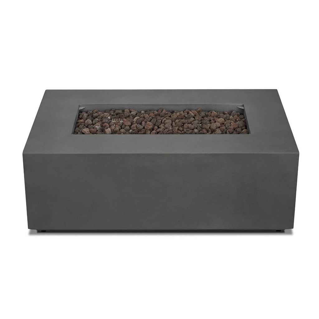 Real Flame Aegean 42″ Rectangle Propane Gas Outdoors Fire Tables